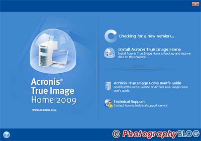 Acronis True Image Home 2009