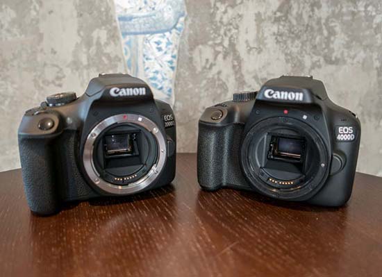 Canon EOS 2000D and 4000D