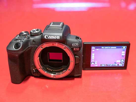 Canon EOS R100 vs Canon EOS R10 - Head to Head Comparison