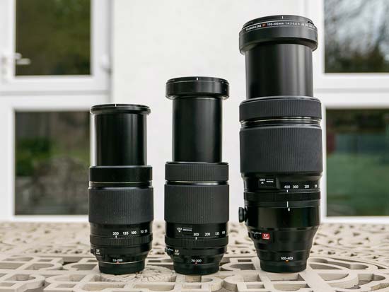 Fujifilm Telephoto Zoom Lenses