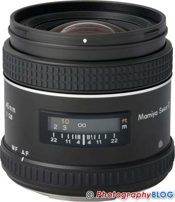 Mamiya Sekor 45mm f2.8 D