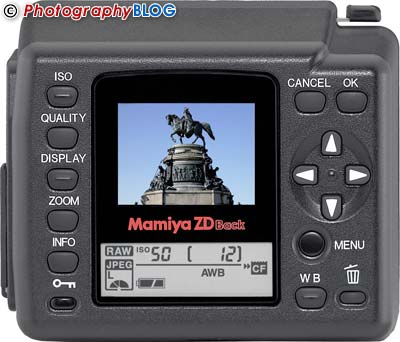 Mamiya ZDb Digital Back