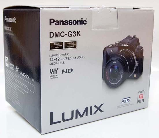 Panasonic G3 Unboxing