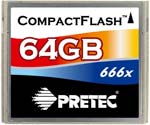 Pretec 666X Compact Flash