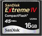 16GB SanDisk Extreme IV