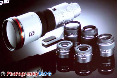 6 New Sony DSLR Lenses