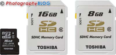 Toshiba 16GB microSDHC