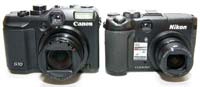 Canon G10 V Nikon P6000 Review