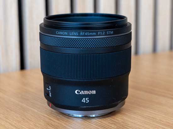 Canon RF 45mm F1.2 STM