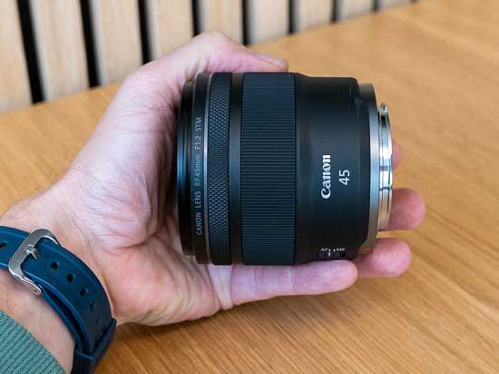 Canon RF 45mm F1.2 STM