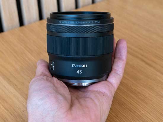 Canon RF 45mm F1.2 STM
