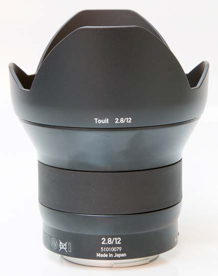 Carl Zeiss Touit Distagon 2.8/12mm T*