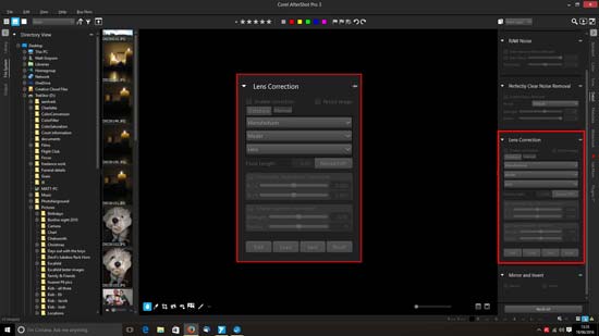 corel aftershot pro 3 create a camera profile