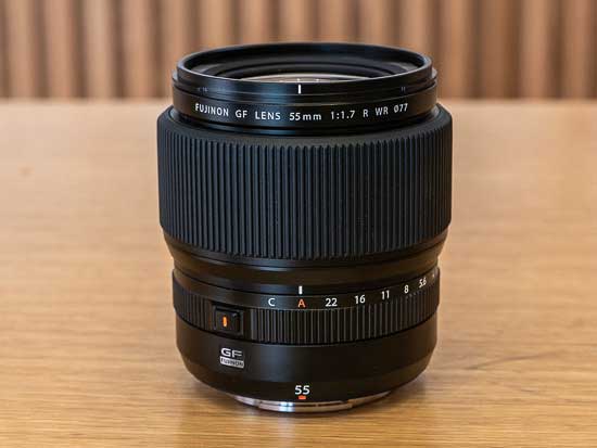 Fujifilm GF 55mm F1.7 R WR 