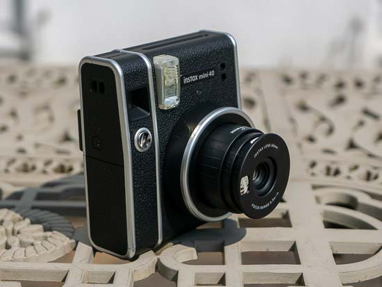 Fujifilm introduces stylish Instax Mini 40 instant camera: Digital  Photography Review