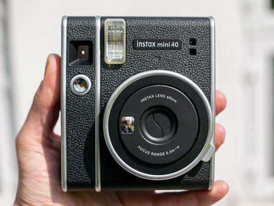 Hands-on with the new retro-chic Fujifilm Instax Mini 40: Digital  Photography Review