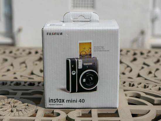 Fujifilm + Instax Mini 40 Instant Camera