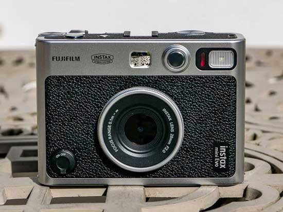 FUJIFILM Cheki Hybrid Instant Camera instax mini Evo Black