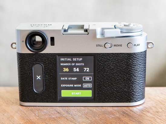 Fujifilm X half