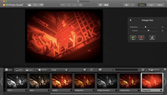 how to edit photos in fx photo studio