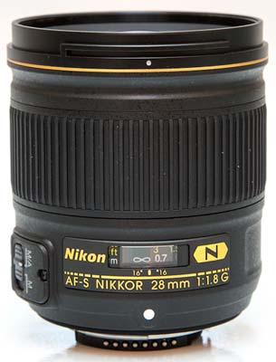 Nikon AF-S Nikkor 28mm f/1.8G