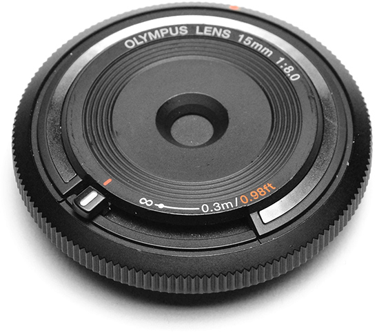 Olympus 9mm f/8 Fisheye Body Cap