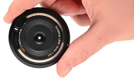 Olympus 9mm f/8 Fisheye Body Cap