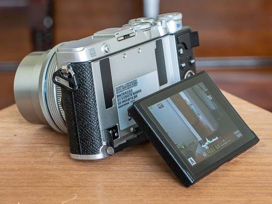 olympus camera with flip screen