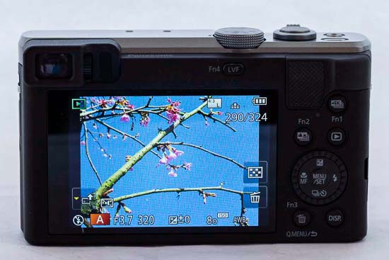 Panasonic Lumix DMC-TZ80 Digital Compact Camera With Viewfinder Silver 