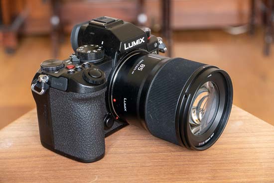 panasonic lumix s 85mm f1 8 lens