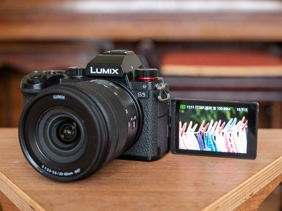 Panasonic Lumix S5 + 24-105 mm f3.5-5.6 - cámara full frame - DCS5EMEK