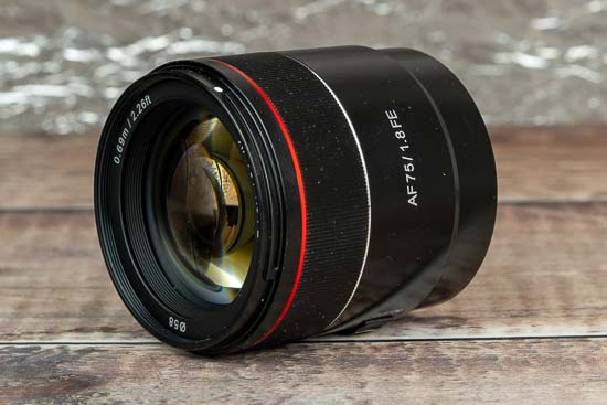 Samyang AF 75mm F1.8 FE