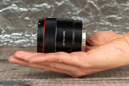 Samyang AF 75mm F1.8 FE