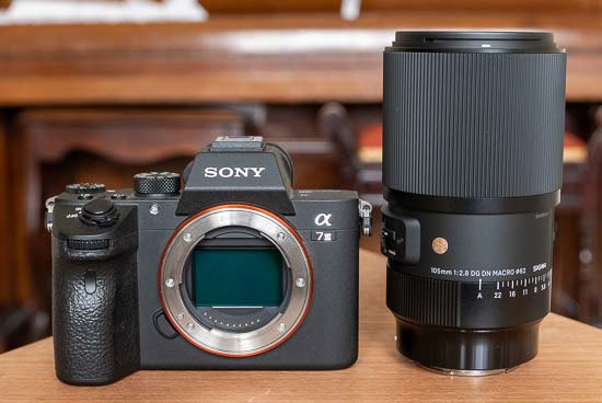 Sigma 105mm F2.8 DG DN MACRO Art