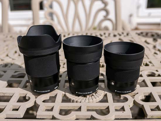 Hij Watt Krachtig Sigma 16mm, 30mm and 56mm F1.4 DC DN C for Canon Review | Photography Blog