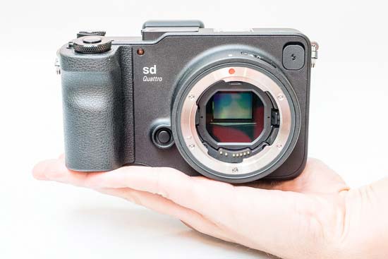 SIGMA - SIGMA sd Quattro ボディ Sigma sd Quattro Mirrorless Camera Body {29MP}