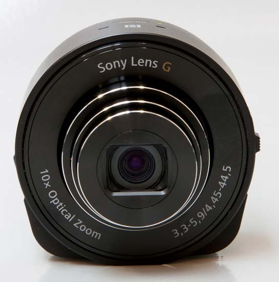 Sony DSC-QX10/B Smartphone Attachable 4.45-44.5mm Lens-Style Camera 