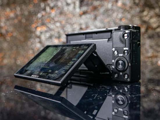 sony rx100 vii touch screen