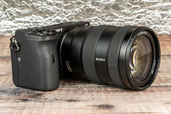 Sony A6100 Camera and Sony E 16-55mm F2.8 G Lens