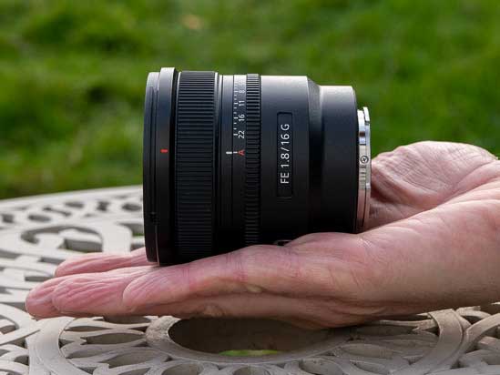 Sony FE 16mm F1.8 G