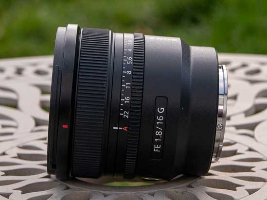 Sony FE 16mm F1.8 G