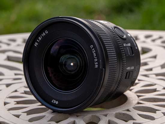 Sony FE 16mm F1.8 G