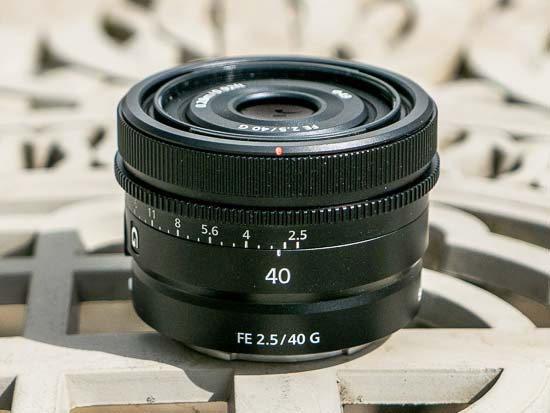 Sony FE 40mm F2.5 G