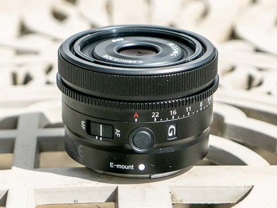 SONY Objetivo SEL 40mm F/2.5 G