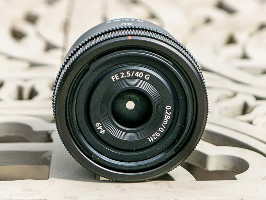 Sony FE 40mm F2.5 G