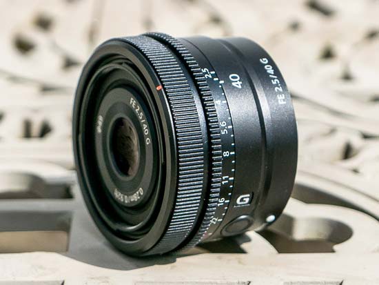 Sony FE 40mm F2.5 G