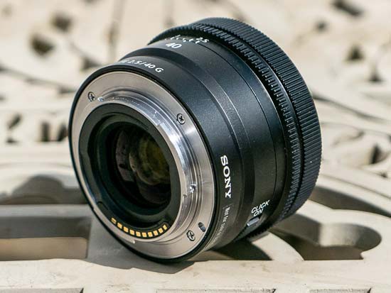 LENTE SONY SEL40F25G - Imax