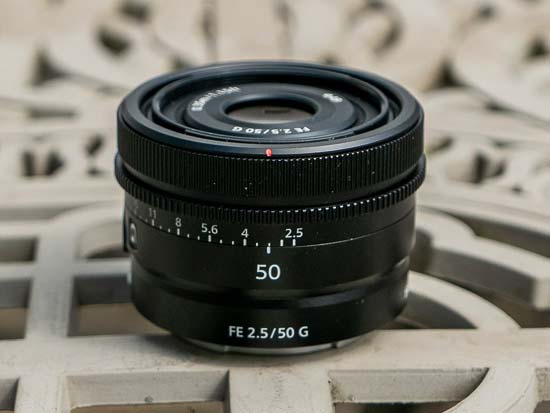 Sony FE 50mm F2.5 G