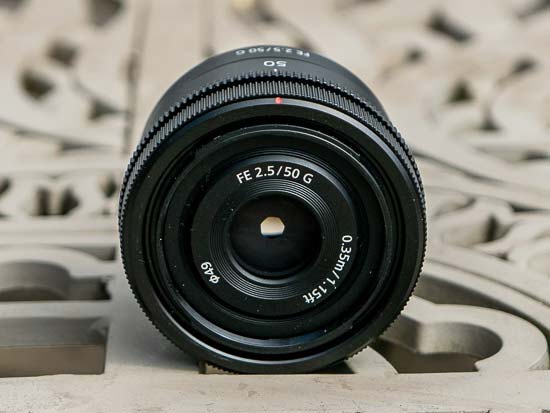 Sony FE 50mm F2.5 G