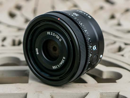 Sony FE 50mm F2.5 G